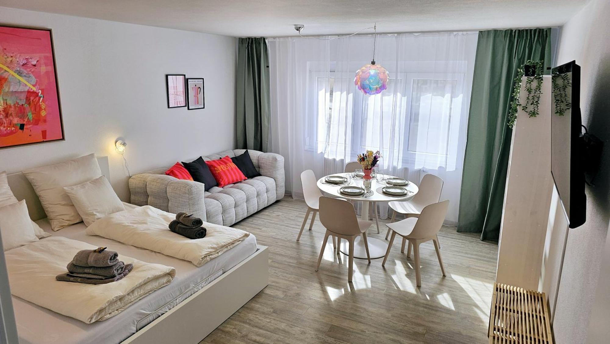 Apartment Stadtgarten-studios - Im Zentrum Mit Parkplatz